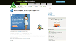 Desktop Screenshot of javascriptfreecode.com